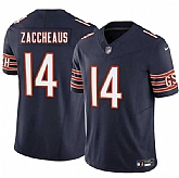 Men & Women & Youth Chicago Bears #14 Olamide Zaccheaus Navy 2025 F.U.S.E. Vapor Stitched Jersey,baseball caps,new era cap wholesale,wholesale hats